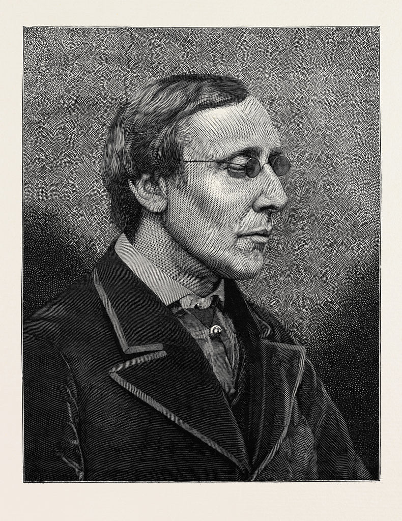 Detail of The New Postmaster-General Professor Fawcett M.P. 1880 by Anonymous