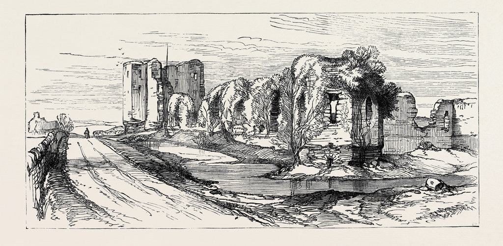 Detail of Ireland: Ballintuber Castle County Roscommon 1880 by Anonymous