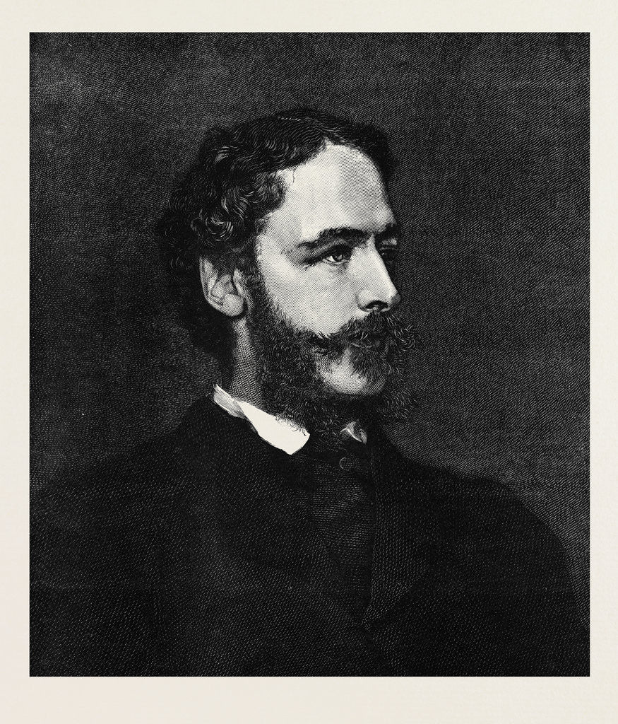 Detail of Earl Cowper K.G. The New Lord Lieutenant of Ireland 1880 by Anonymous