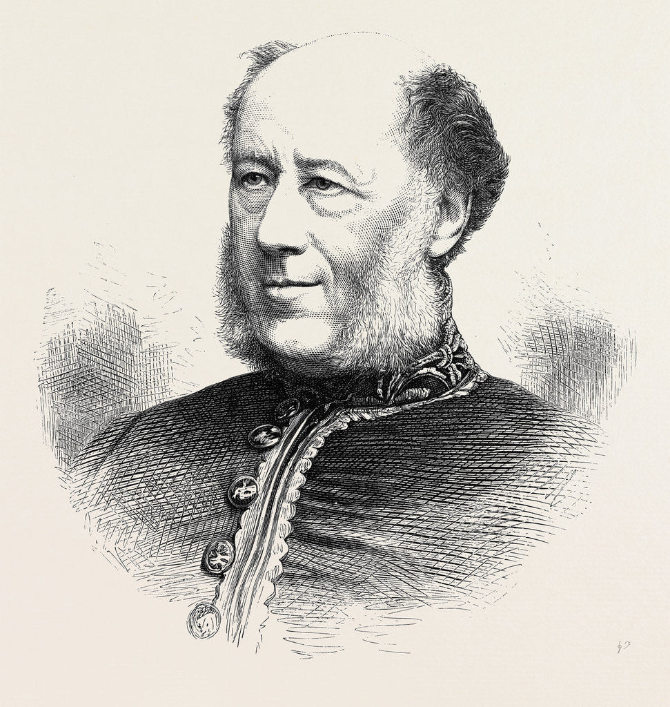 Detail of The Late Mr. J.R. Planché Somerset Herald 1880 by Anonymous