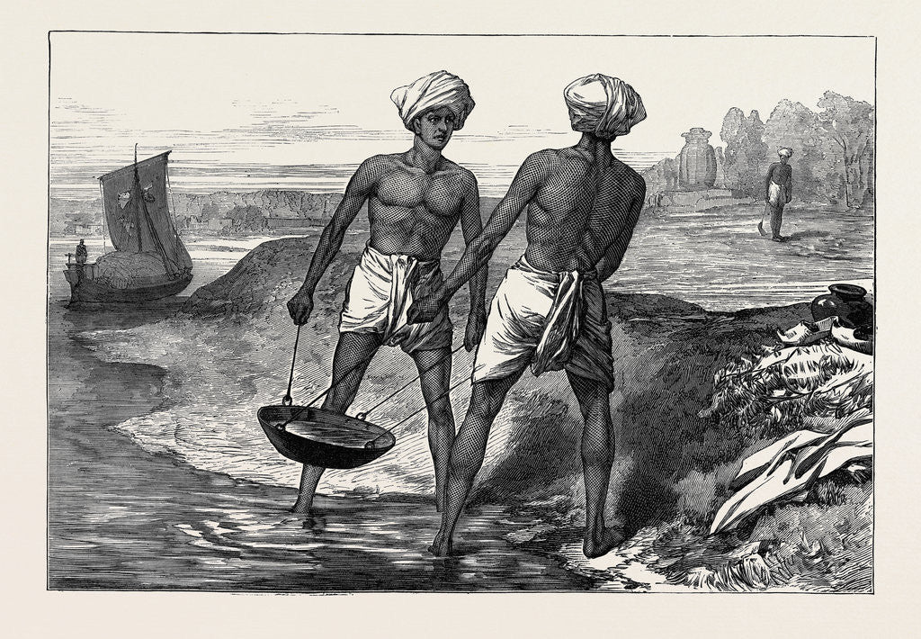 Detail of The Famine in Bengal: Indian Mode of Irrigation 1874 by Anonymous