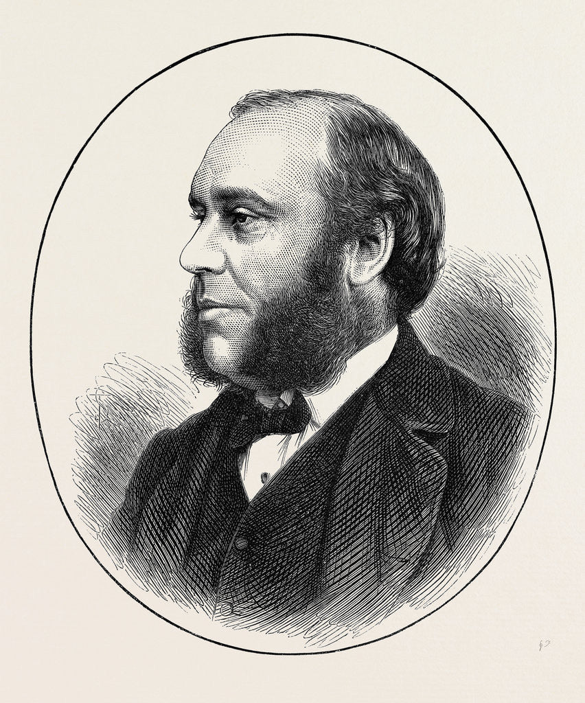 Detail of Mr. W.H. Smith M.P. Financial Secretary to the Treasury 1874 by Anonymous