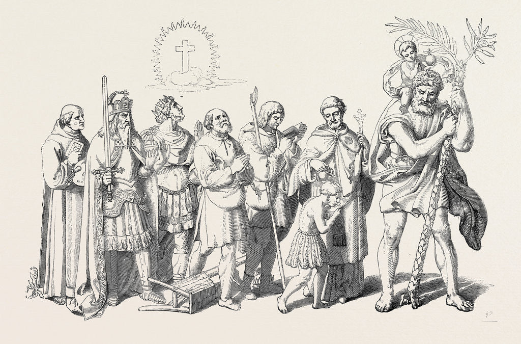 Detail of The Might of Gentleness by Anonymous