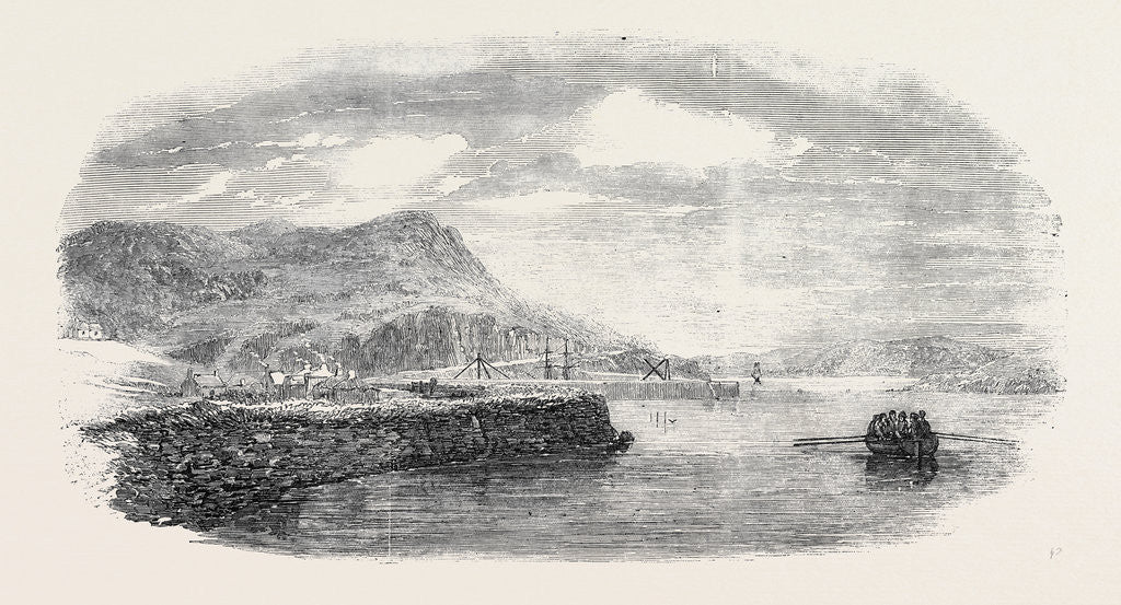 Detail of Foynes Harbour, River Shannon by Anonymous