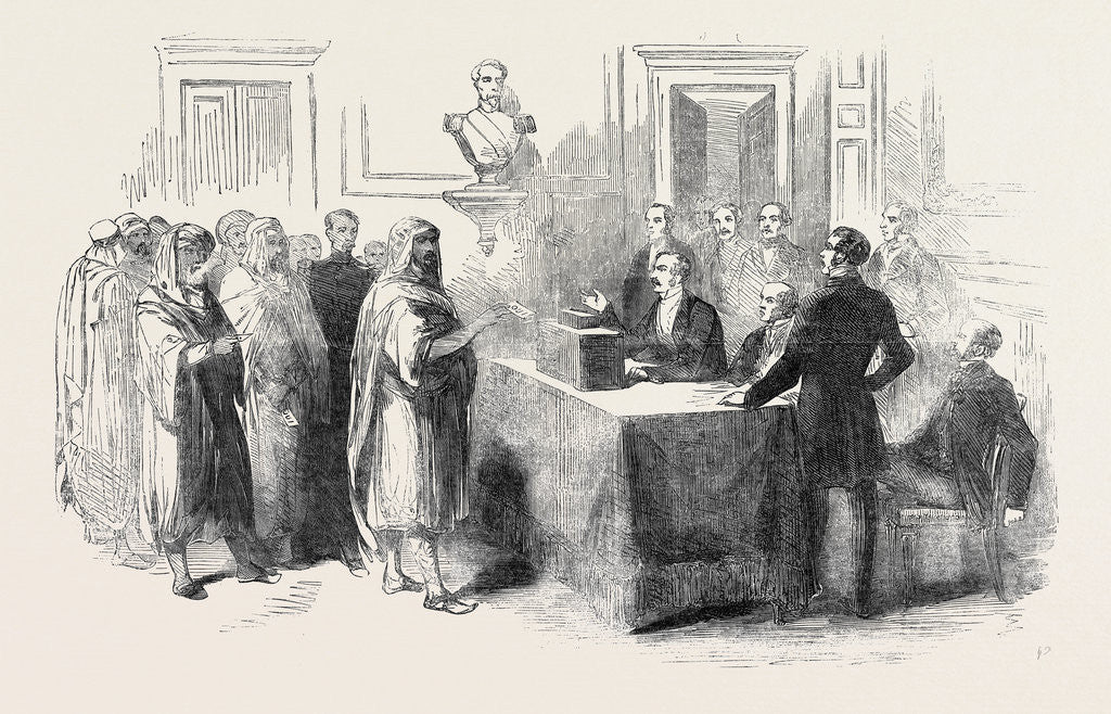 Detail of Abd-El-Kader Voting for the French Empire by Anonymous
