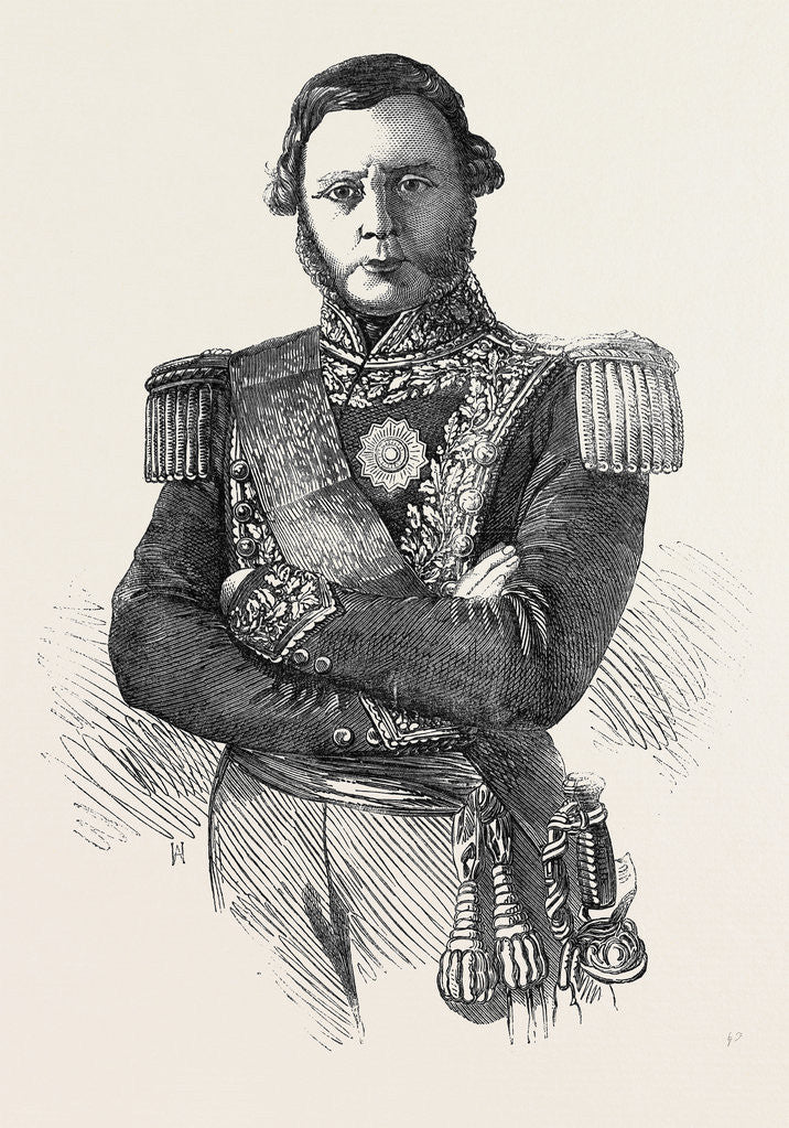 Detail of General Don Justo Jose De Urquiza, Governor of the Province of Entre Rios. by Anonymous
