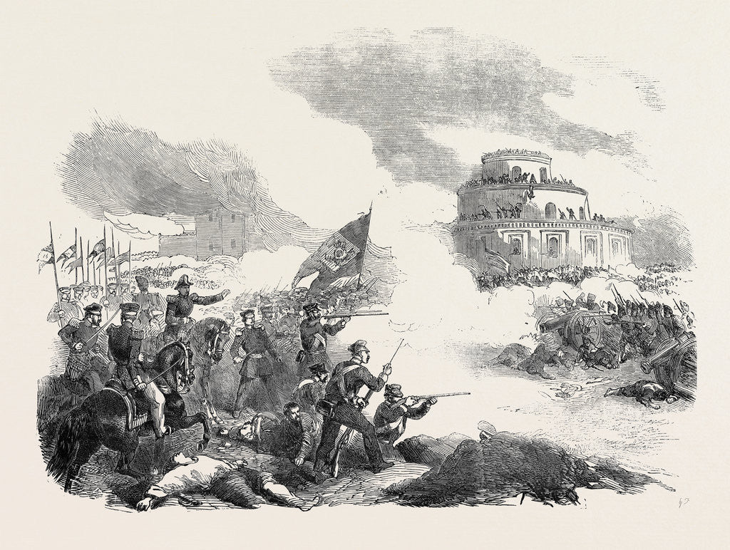 Detail of Battle of Monte Caseros by Anonymous