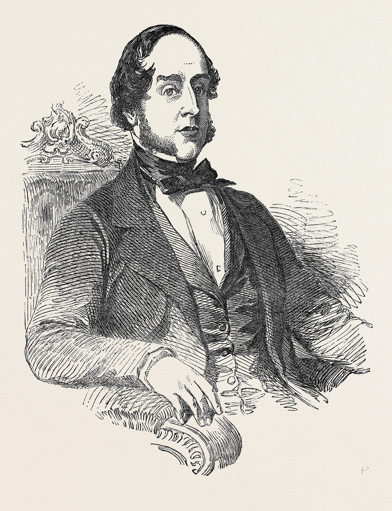 Detail of Sir John Trollope, Bart., M.P., President of the Poor-Law Board by Anonymous