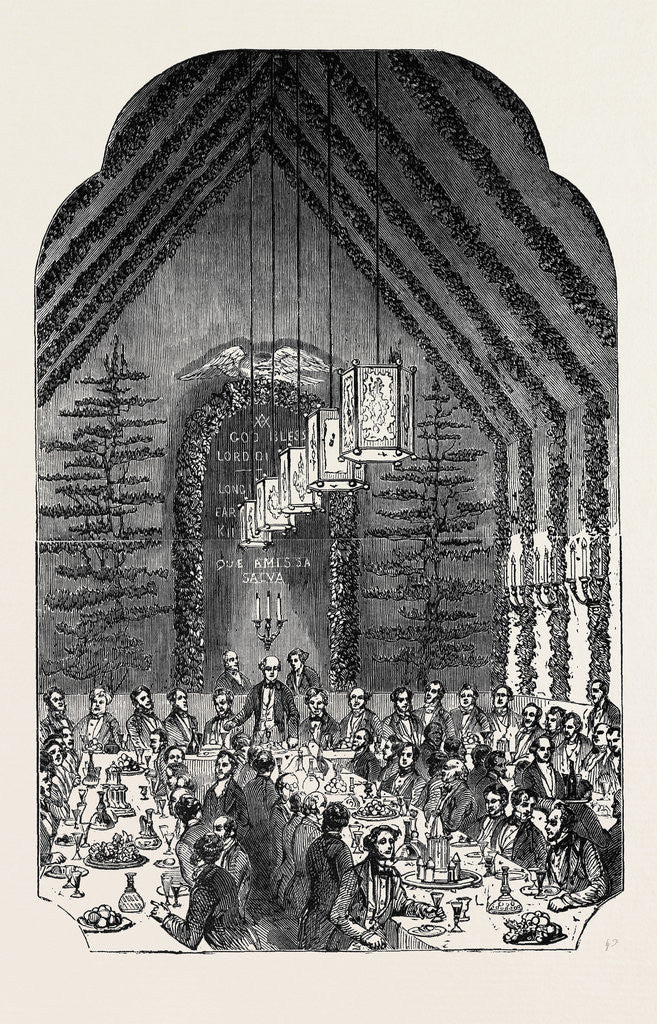 Detail of Festival at Inglismaldie, to Celebrate the Birth of Lord Inverbury, 1852 by Anonymous