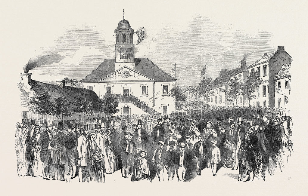 Detail of Celebration of the Majority of the Earl of Dalkeith, at Sanquhar, 1852 by Anonymous