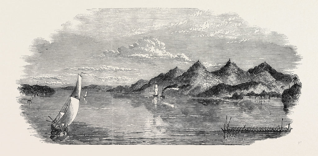 Detail of Yenbenzeik, Seen from Prome, Burmah by Anonymous