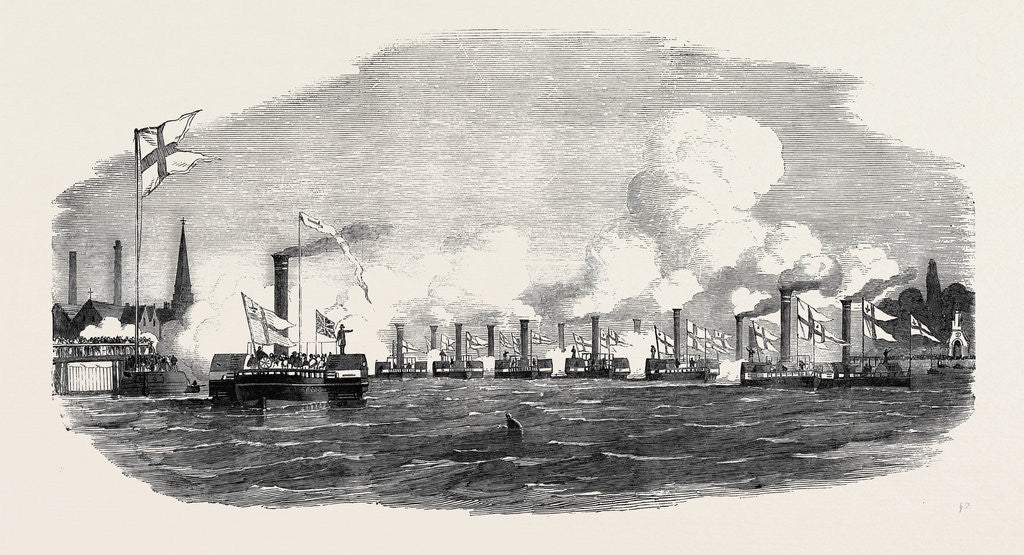 Detail of The City Steamboat Company's Vessels. by Anonymous