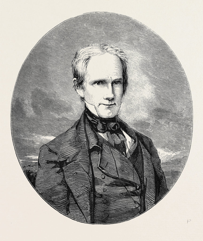Detail of The Late Henry Clay, 1852 by Anonymous