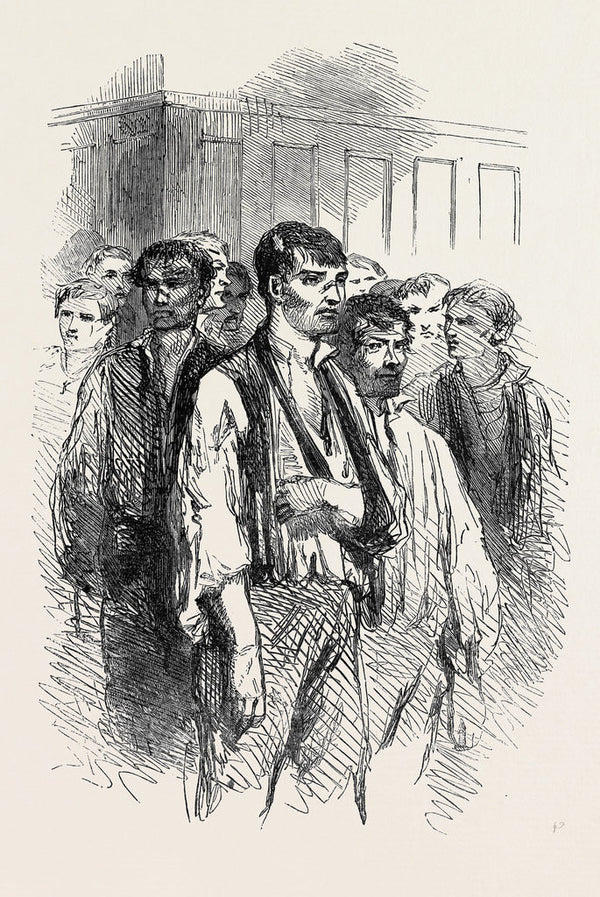 The Riot at Stockport: Prisoners Brought Into Court, 1852 posters ...