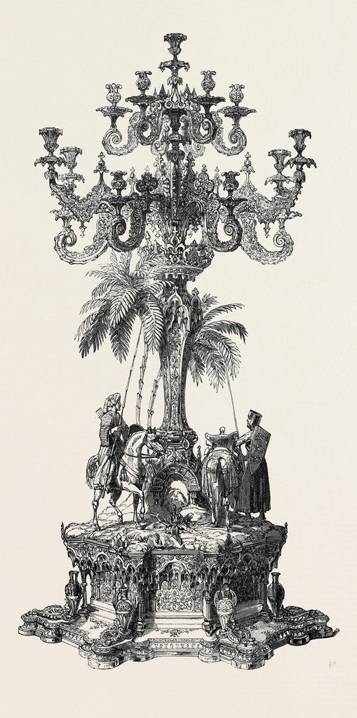 Detail of Prize Candelabrum, 1852 by Anonymous