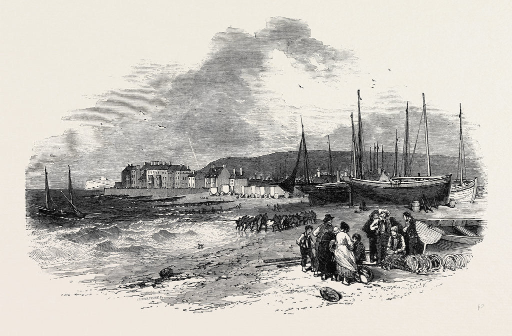 Detail of Eastbourne, Sussex, 1852 by Anonymous