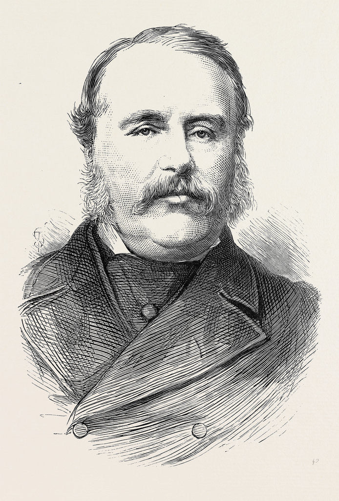 Detail of Colonel C.C. Johnson C.B. Quartermaster-General of the Army in India 1879 by Anonymous