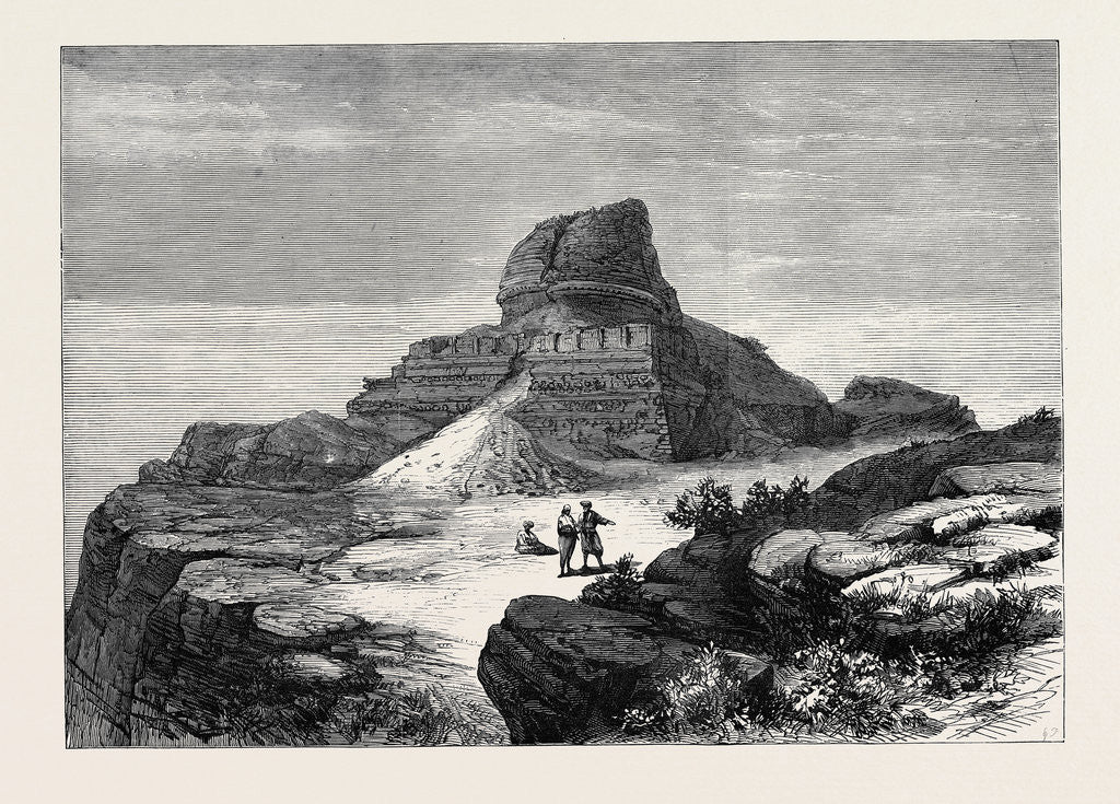 Detail of The Afghan War: The Ishpola Tope Khyber Pass 1879 by Anonymous