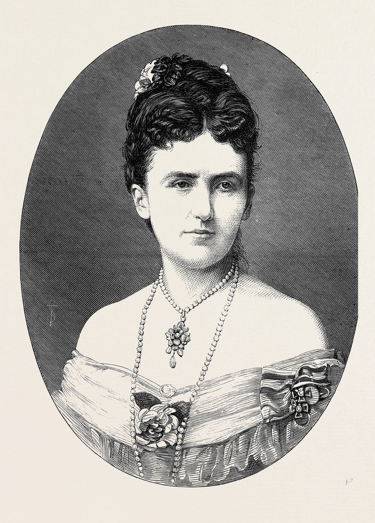 Detail of Marriage of His Royal Highness the Duke of Connaught: Princess Frederick Charles of Prussia the Mother of the Bride 1879 by Anonymous