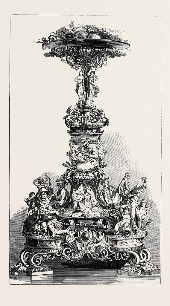Detail of Marriage of the Duke of Connaught: Gift from the Duke of Connaught's Friends in Ireland 1879 by Anonymous