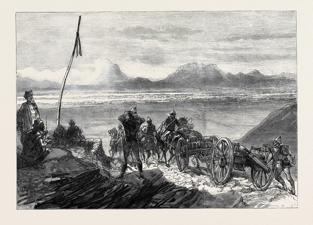 Detail of The Afghan War: First View of Candahar 1879 by Anonymous