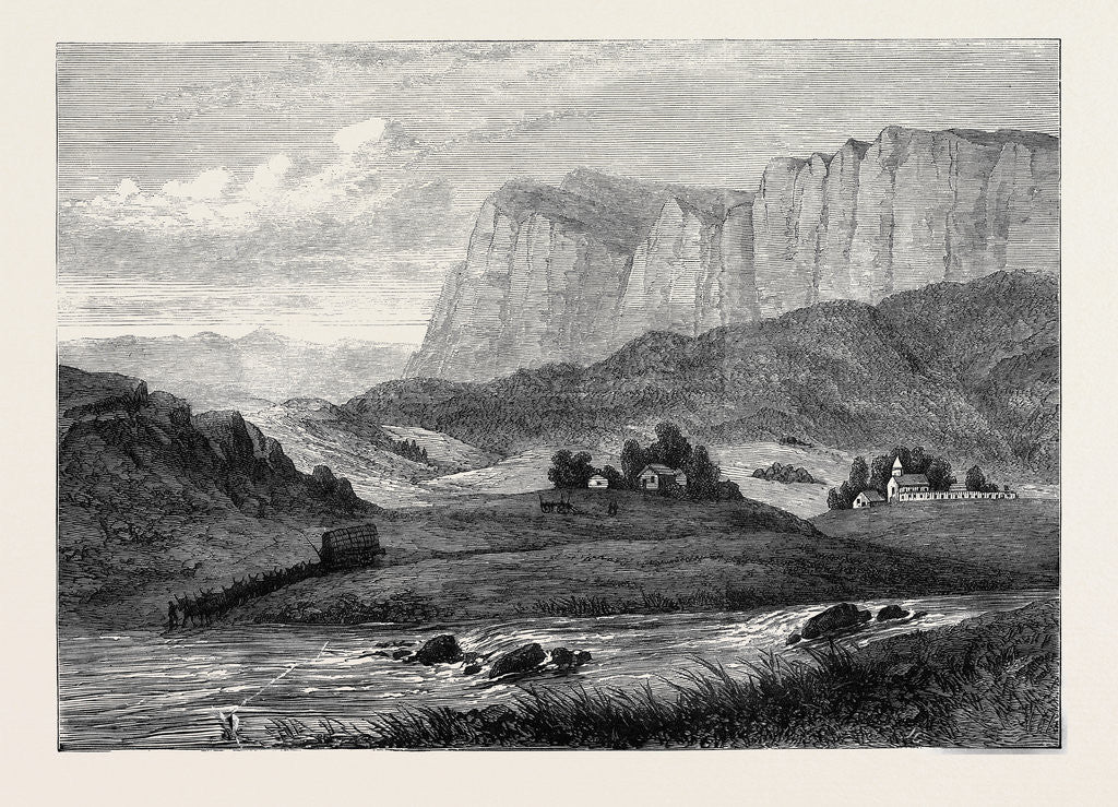 Detail of The Zulu War: Luneberg and the Pongola River 1879 by Anonymous