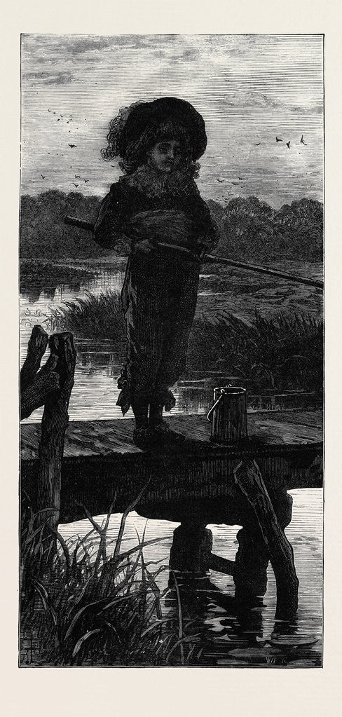 Detail of Patience on a Monument. From the Exhibition at the Dudley Gallery 1879 by Anonymous