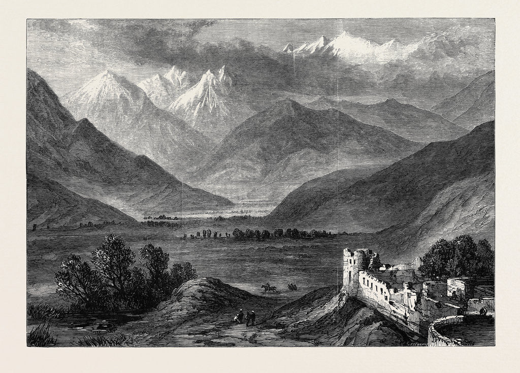 Detail of The Afghan War: Noah's Valley Kunar River 1879 by Anonymous