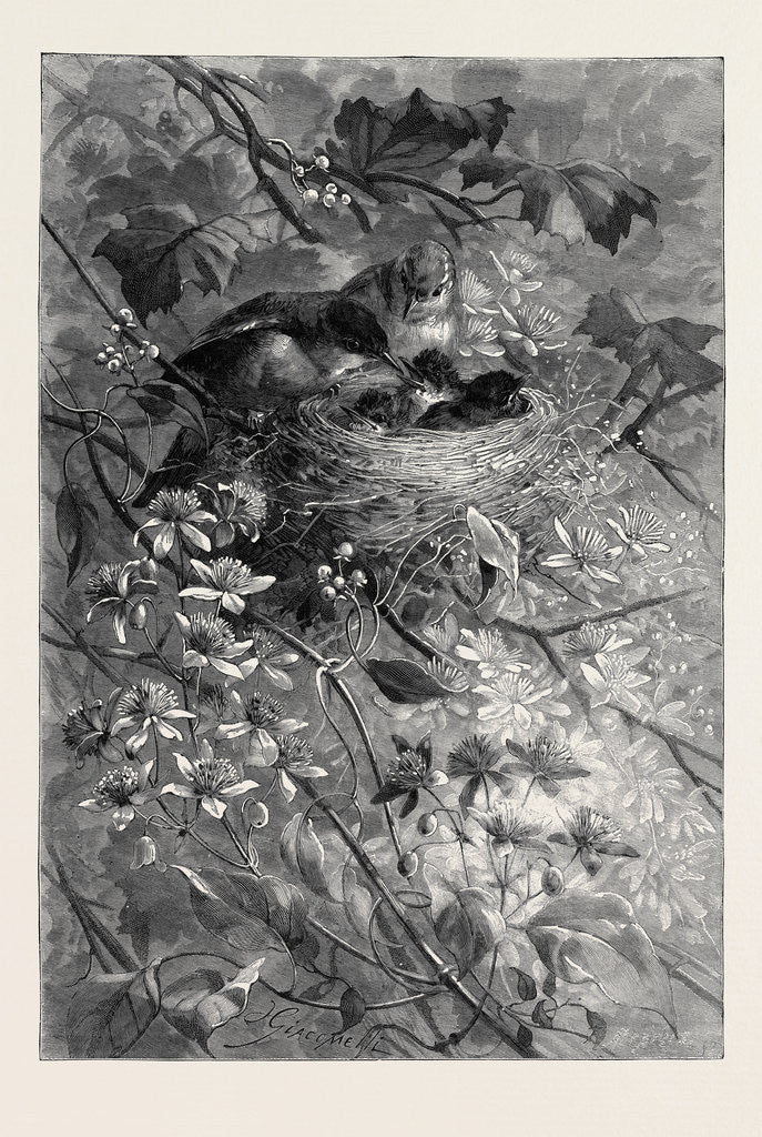 Detail of A Home Circle by Anonymous