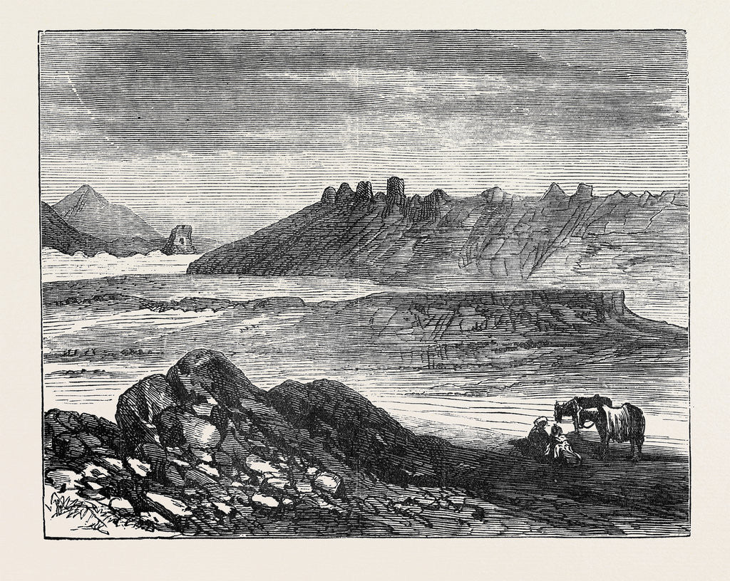 Detail of Afghan Sketches: Group of Ancient Buddhist Topes at Hada 1879 by Anonymous