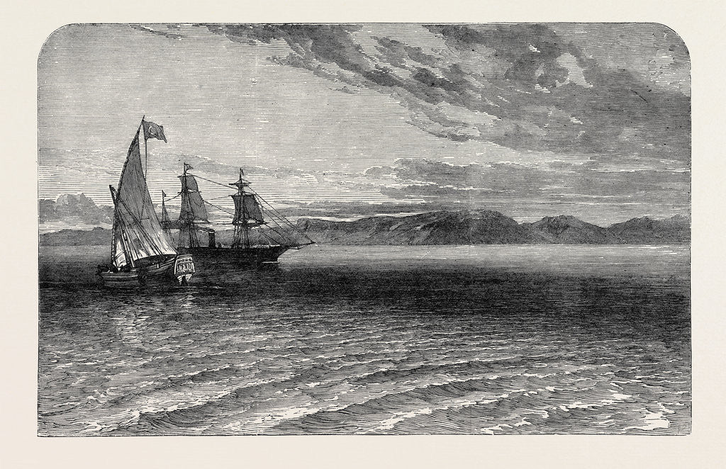 Detail of The Coast of Abyssinia from the Red Sea Ethiopia 1867 by Anonymous