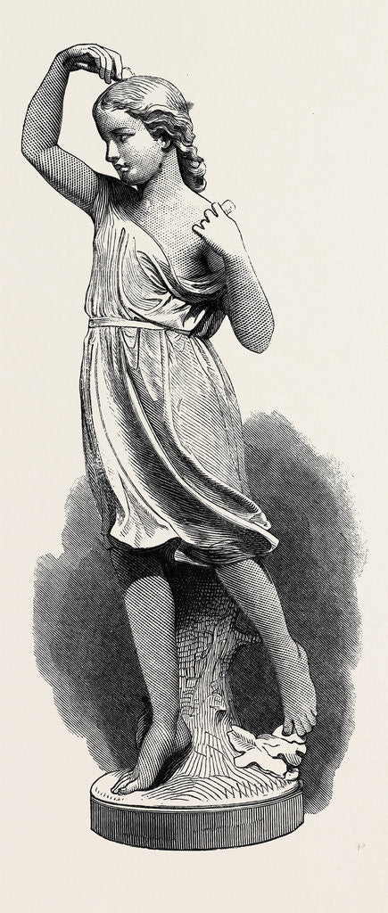 Detail of The Skipping Girl, 1867 by Anonymous