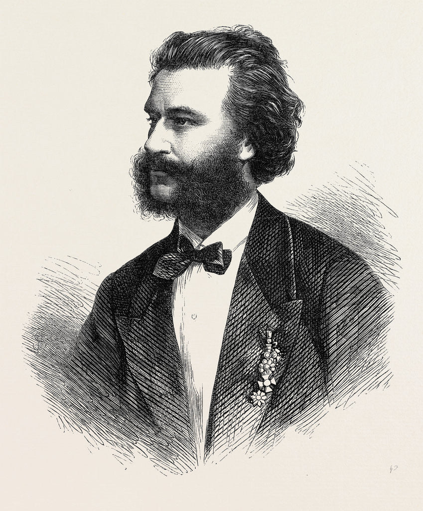 Detail of Johann Strauss by Anonymous