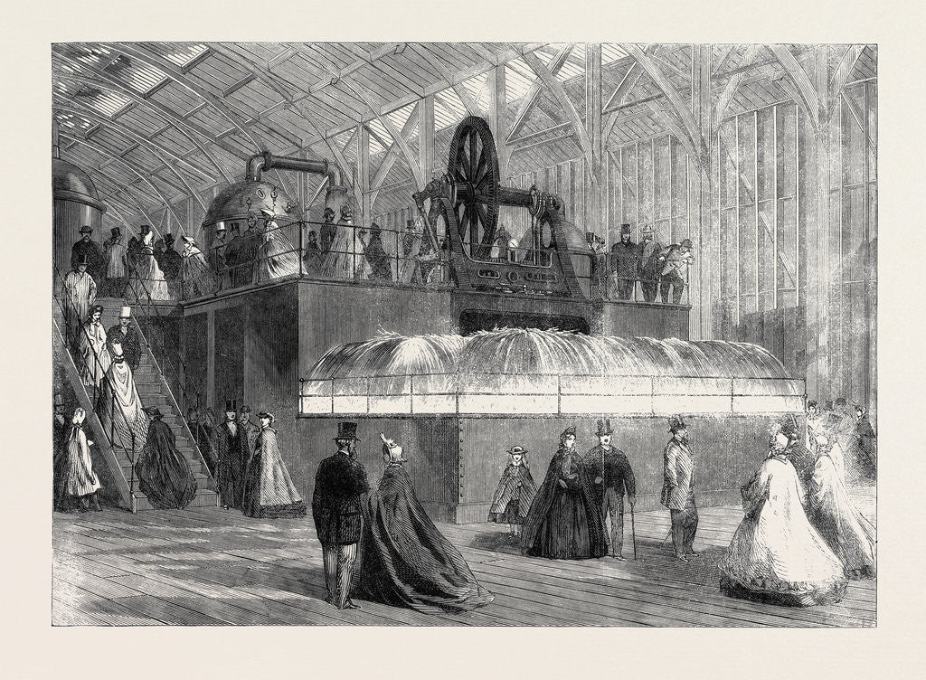 Detail of The International Exhibition: Centrifugal Pump, 1862 by Anonymous
