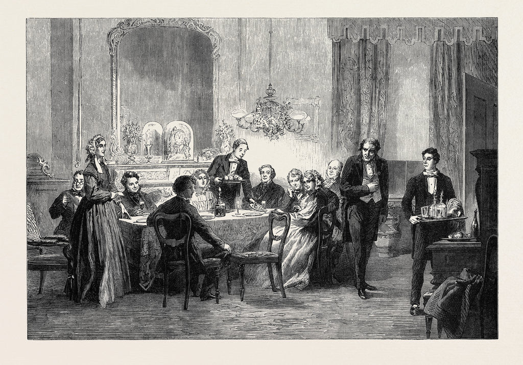 Detail of Aunt Sally's Christmas-Boxes: John Crass's Discomfiture 1862 by Anonymous