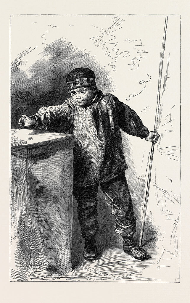 Detail of The Flyfisher, in the Winter Exhibition of the Water Colour Society 1862 by Anonymous