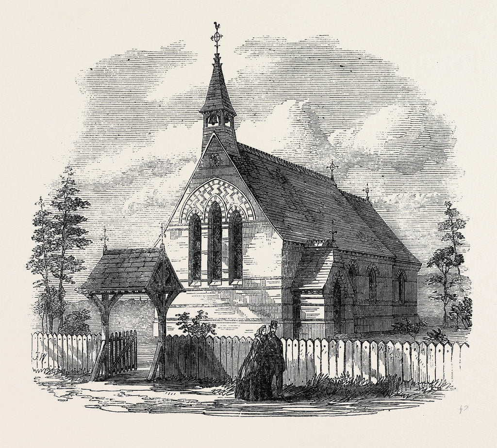 Detail of Memorial Church of St. John Burrangong New South Wales 1866 by Anonymous