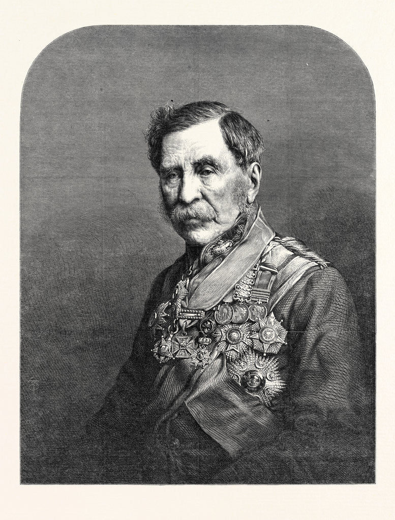 Detail of Sir John Fox Burgoyne Bart. G.C.B. by Anonymous