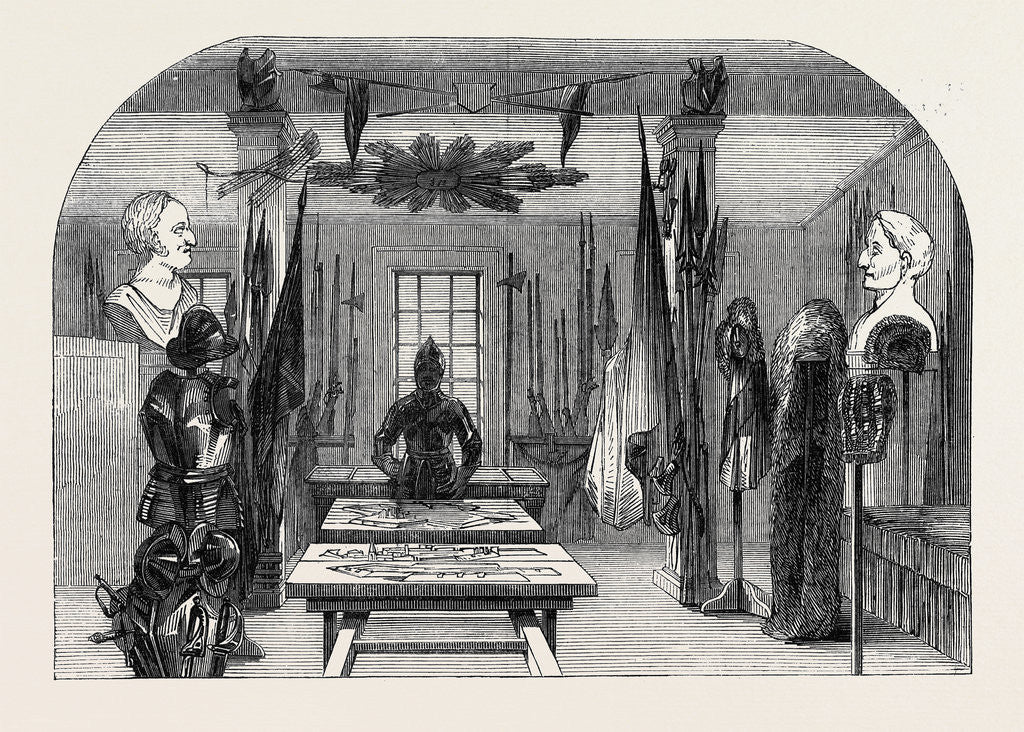 Detail of The Armoury of the United Service Institution. by Anonymous