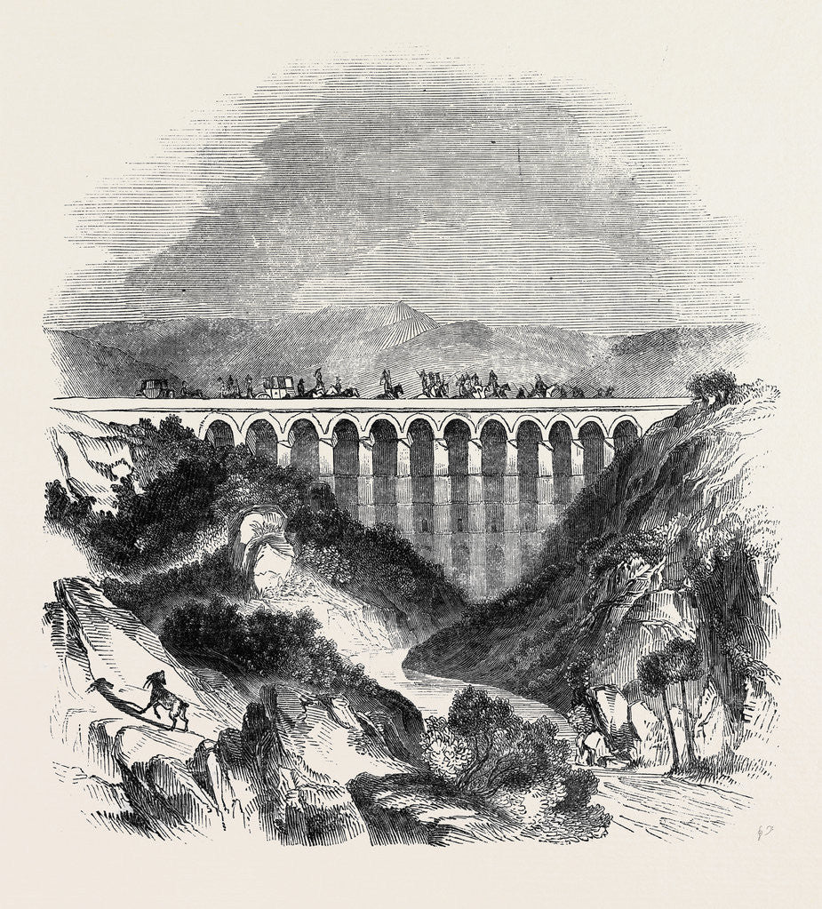 Detail of Crossing Hannibal's Bridge. by Anonymous