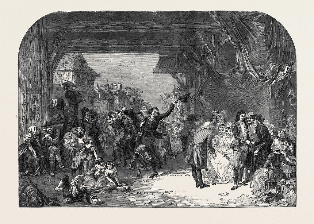 Detail of La Fete De Mariage. by Anonymous