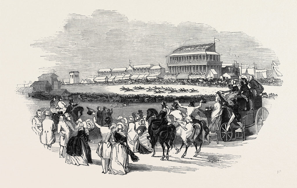 Detail of Epsom Races by Anonymous