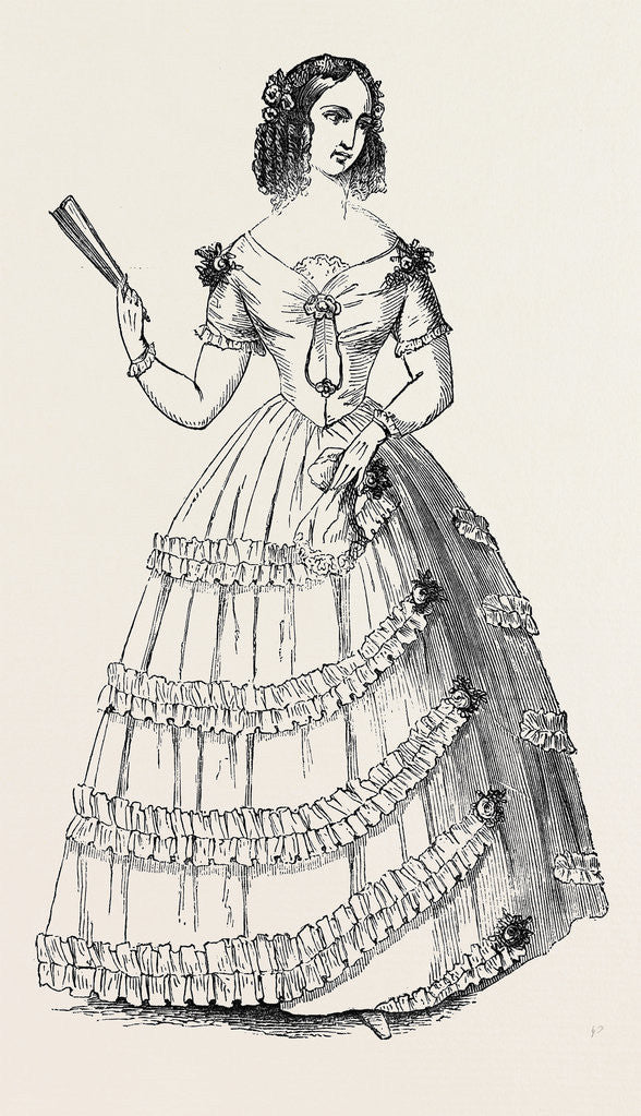 Detail of Dress by Anonymous