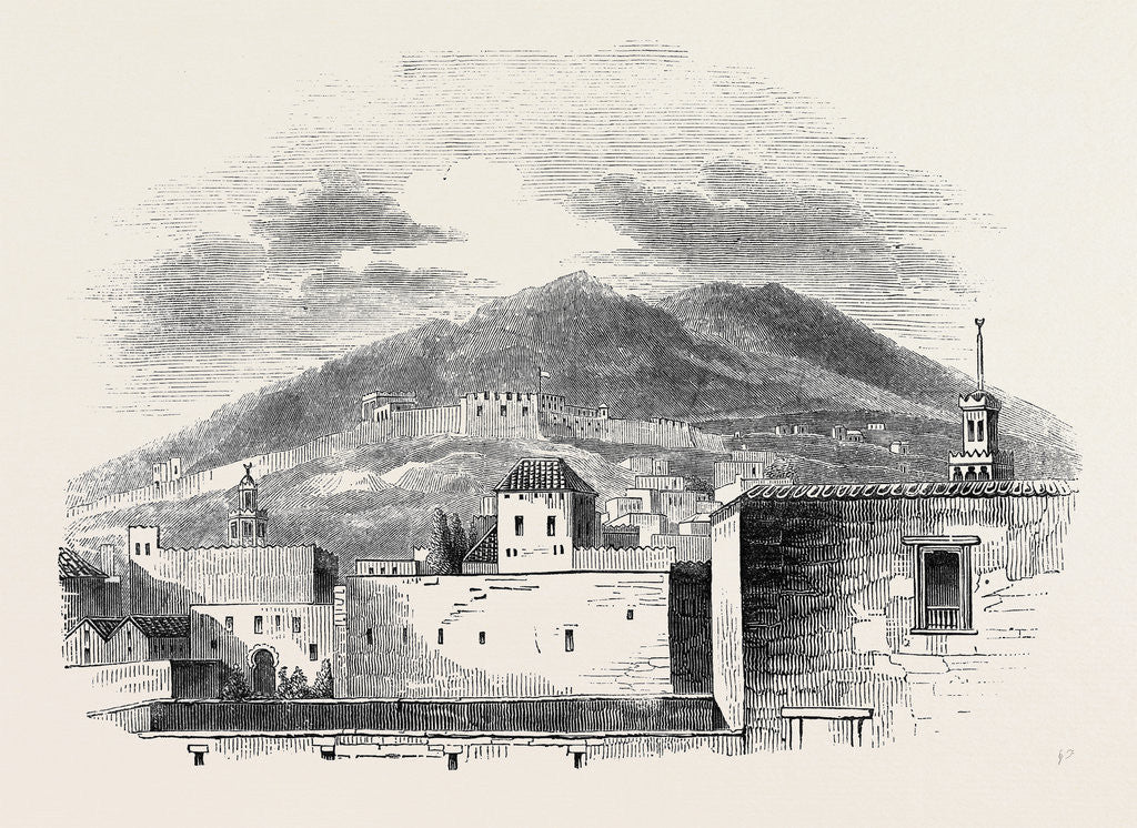 Detail of Morocco: View of Tetuan. by Anonymous