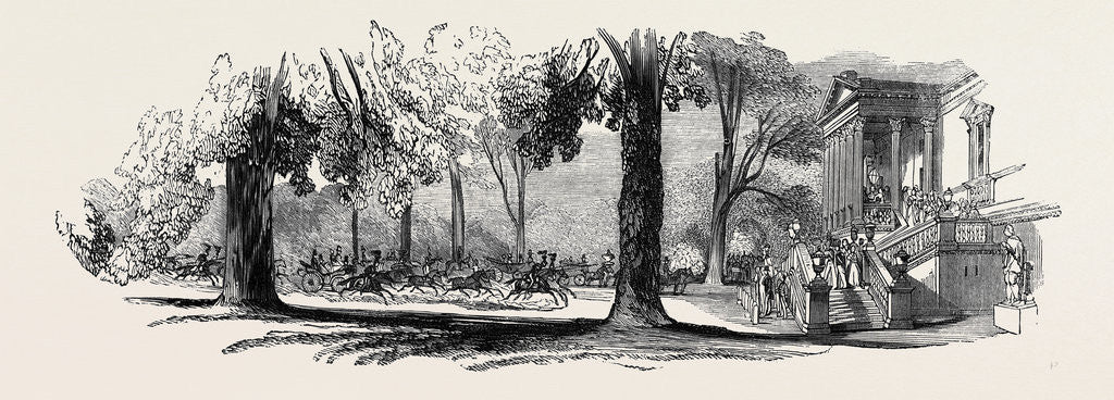 Detail of Arrival of the Imperial Party at Chiswick House. by Anonymous