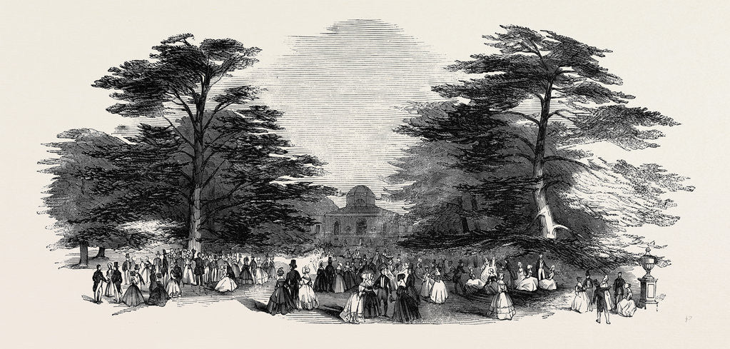 Detail of The Grand Cedar Avenue, the Emperor's Sylvan Court by Anonymous