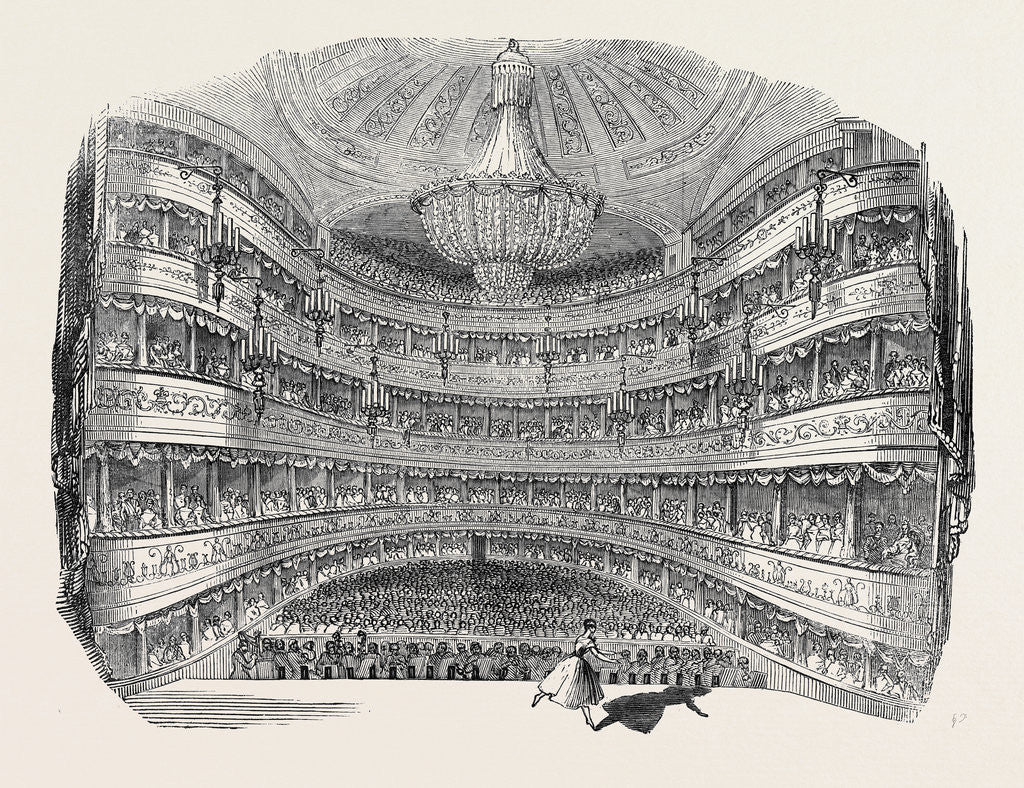 Detail of Interior of Her Majesty's Theatre, on Saturday Evening Last. by Anonymous
