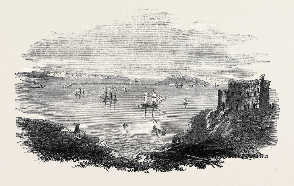 Detail of The Proposed Breakwater at Portland by Anonymous