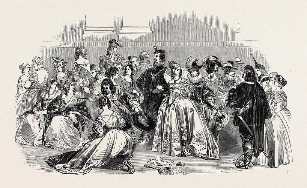 Detail of The Waverley Ball. by Anonymous