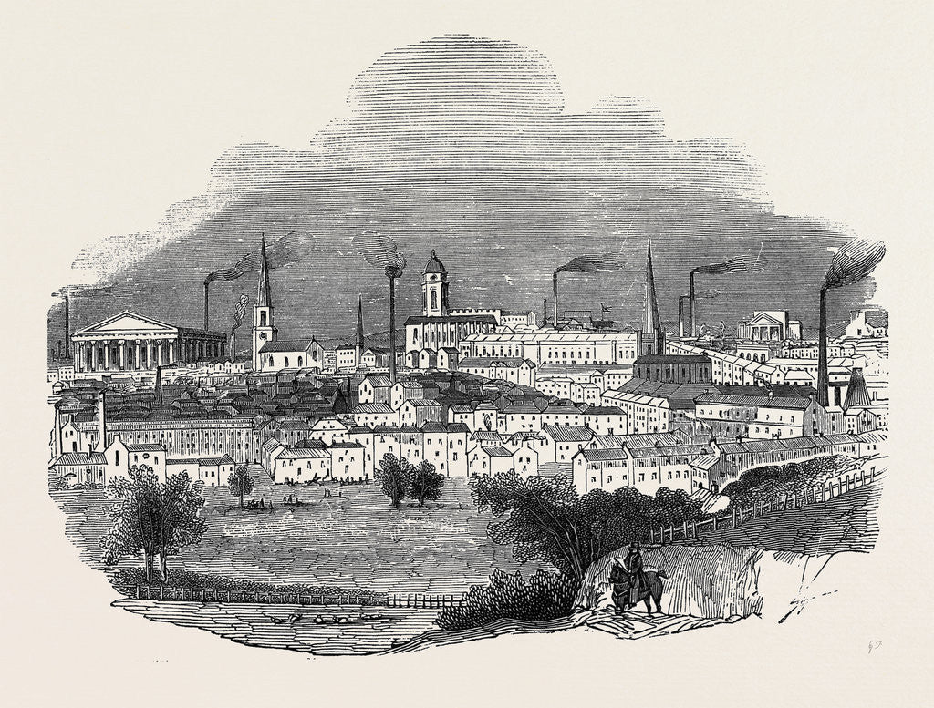 Detail of Birmingham. by Anonymous